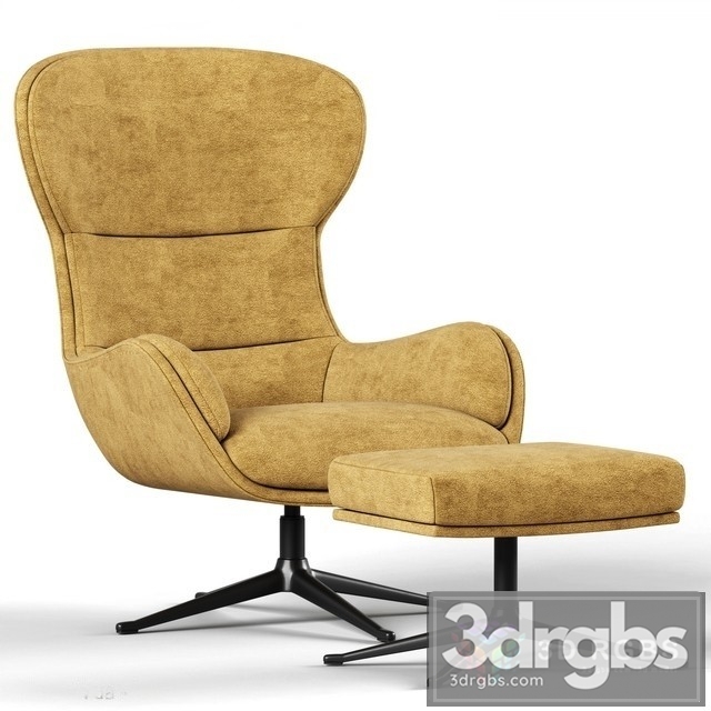 Boconcept Reno Armchair 3dsmax Download - thumbnail 1