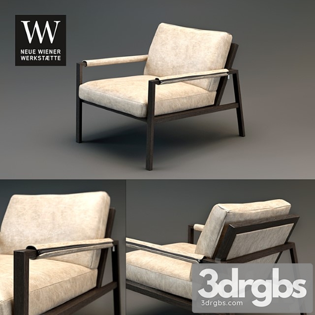 boheme loungechair 3dsmax Download - thumbnail 1