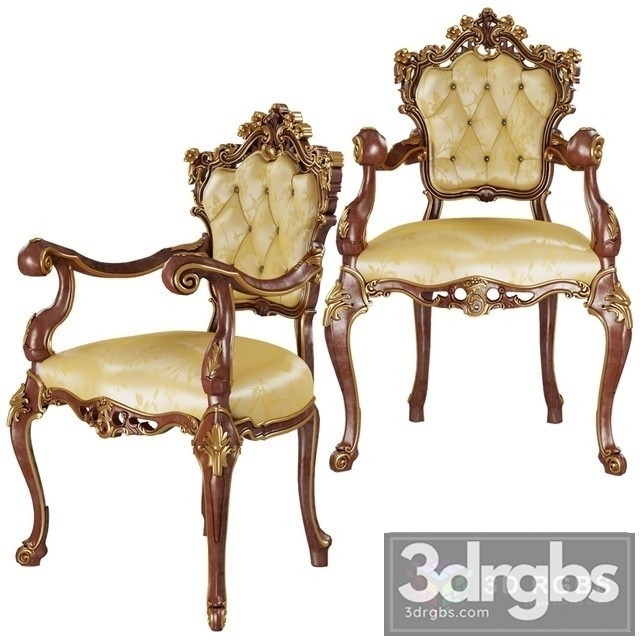 Bolly Asnaghi Armchair 3dsmax Download - thumbnail 1