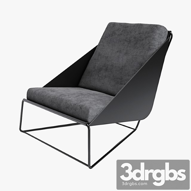 Bonaldo alfie armchair 2 3dsmax Download - thumbnail 1