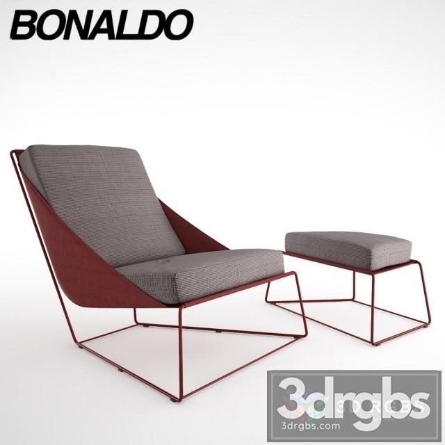 Bonaldo Alfie Armchair 3dsmax Download - thumbnail 1