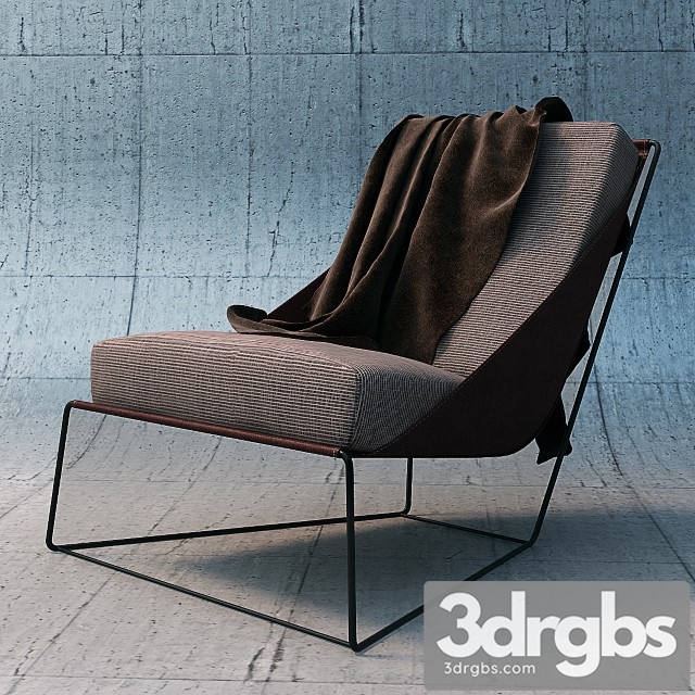 Bonaldo Armchair 3dsmax Download - thumbnail 1