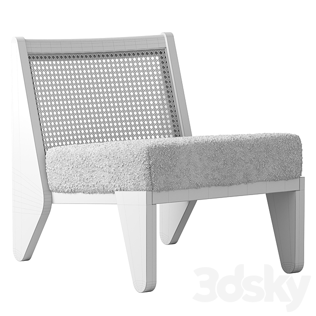 Booham chair by Daniel Boddam 3DSMax File - thumbnail 3