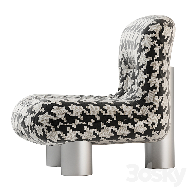 BOTOLO CHAIR 3DS Max Model - thumbnail 2