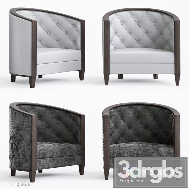 Brabbu Armchair 3dsmax Download - thumbnail 1