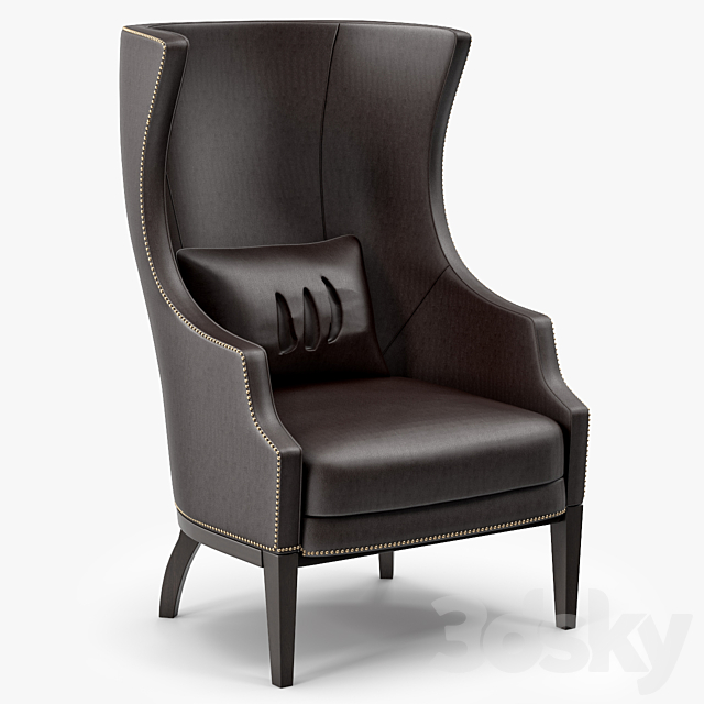 Brabbu Dukono Armchair 3ds Max - thumbnail 1