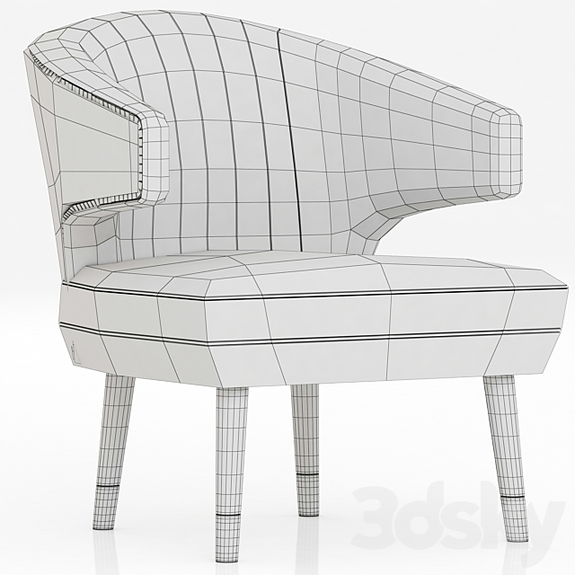 Brabbu IBIS ARMCHAIR 3DSMax File - thumbnail 3