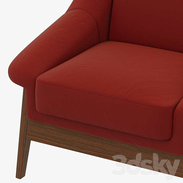 Brabbu INCA ARMCHAIR 3DSMax File - thumbnail 2