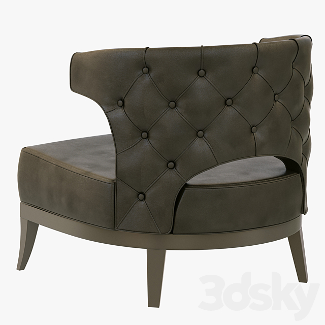 Brabbu Kansas Armchair 3DSMax File - thumbnail 2