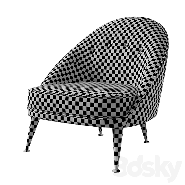 Brabbu Malay Armchair ver.2 3ds Max - thumbnail 3