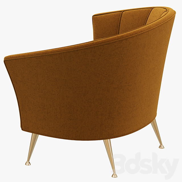 Brabbu Maya Armchair 3DSMax File - thumbnail 2