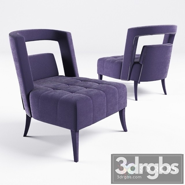 Brabbu Naj Armchair 3dsmax Download - thumbnail 1