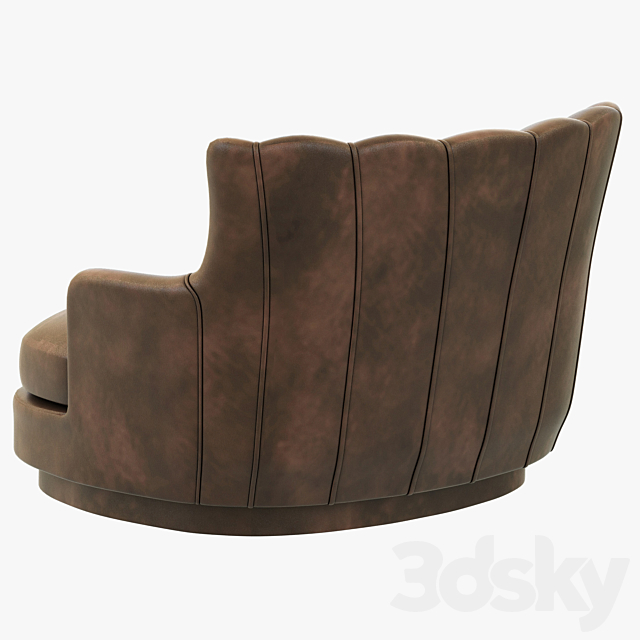 Brabbu Plum Single Sofa 3DSMax File - thumbnail 2