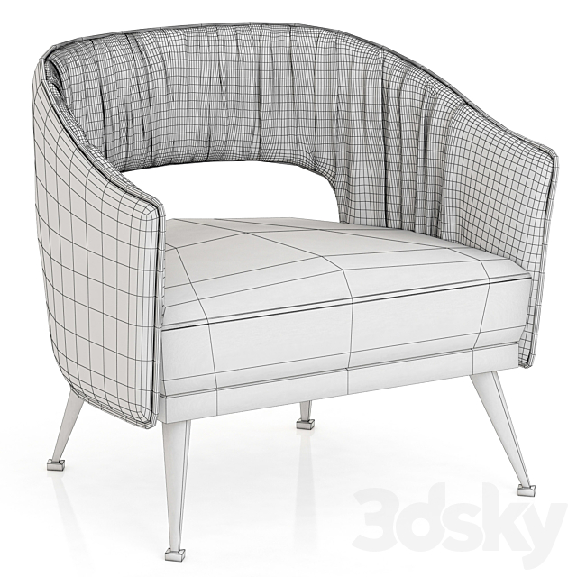 Brabbu STOLA ARMCHAIR 3DS Max Model - thumbnail 3