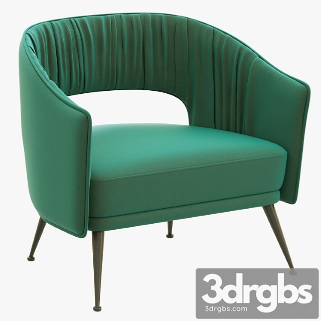 Brabbu Stola Armchair 3dsmax Download - thumbnail 1