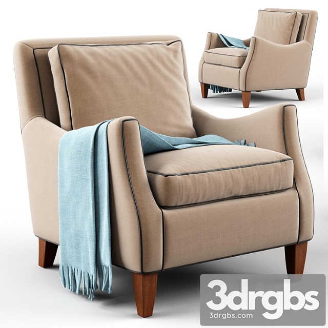 Braxton Haynes Chair 3dsmax Download - thumbnail 1