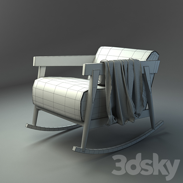 Brick 307 | Armchair 3DSMax File - thumbnail 2