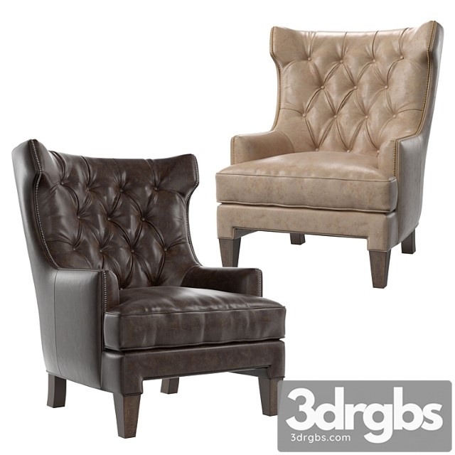 Britten Club Chair 3dsmax Download - thumbnail 1