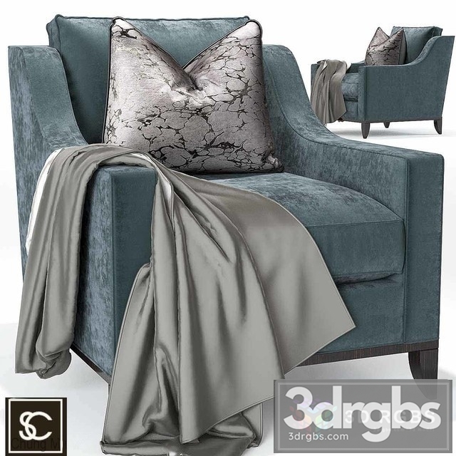 Brosa Armchair 3dsmax Download - thumbnail 1