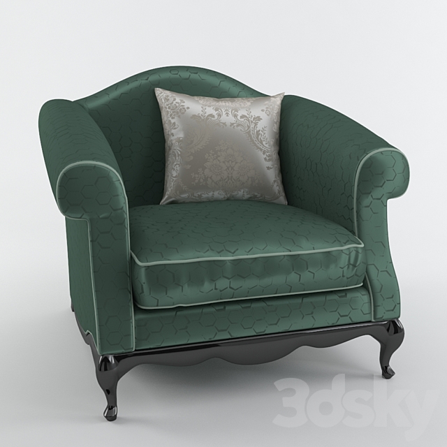 Bruno Zampa Fly Armchair 3DSMax File - thumbnail 1