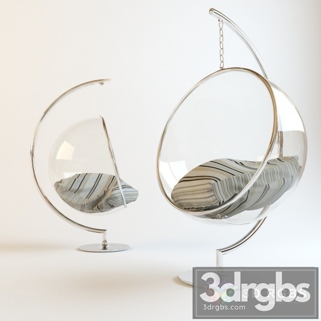 Bubble Armchair 3dsmax Download - thumbnail 1