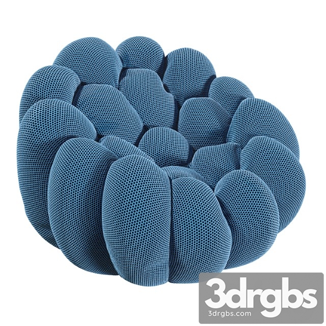 Bubble Armchair By Roche Bobois 3dsmax Download - thumbnail 1