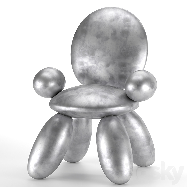 Bubble chair by GORKOVENKO 3DS Max Model - thumbnail 3