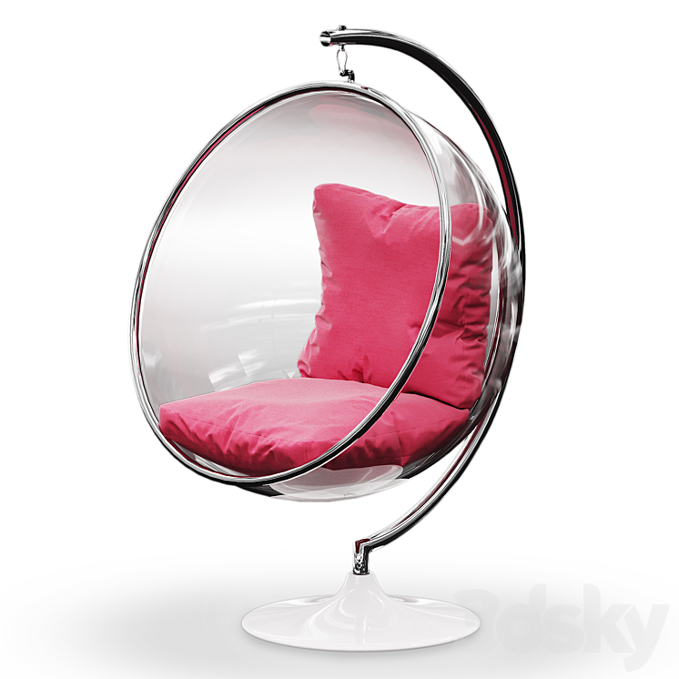 Bubble Swing Chair 3DS Max - thumbnail 1