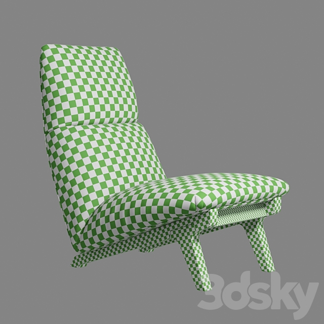 Busnelli Lisbeth Armchair 3DSMax File - thumbnail 3