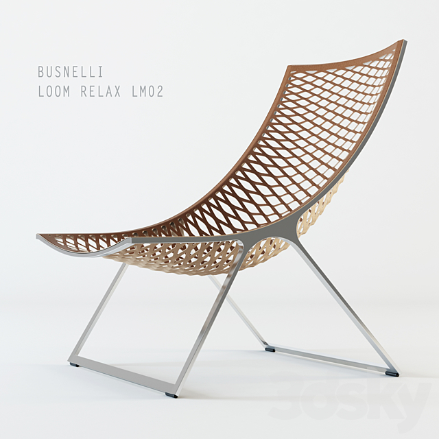 Busnelli LOOM RELAX 3DSMax File - thumbnail 1