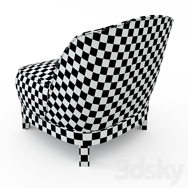 Busnelli Swing Easy Chair 3ds Max - thumbnail 2