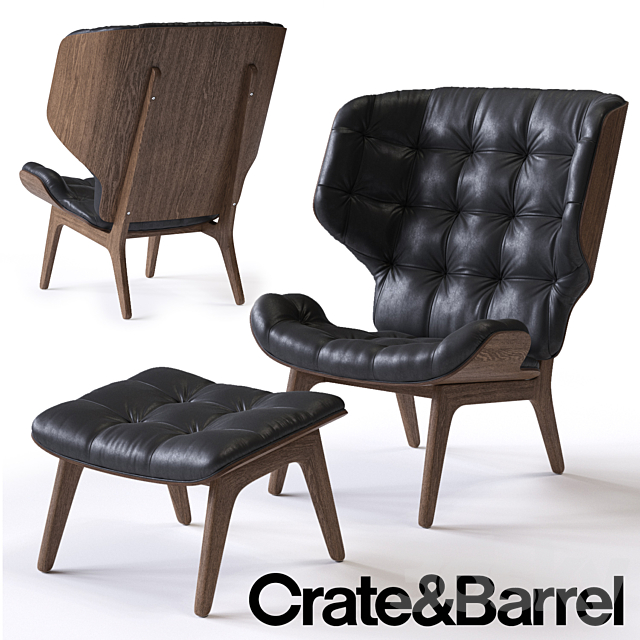 C & B Mammoth Armchair 3DSMax File - thumbnail 1