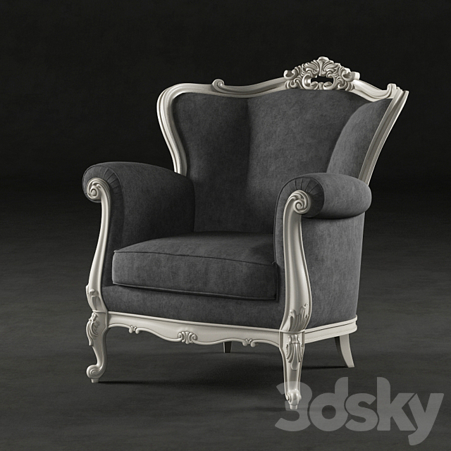 Cabiate Armchair 3DSMax File - thumbnail 1