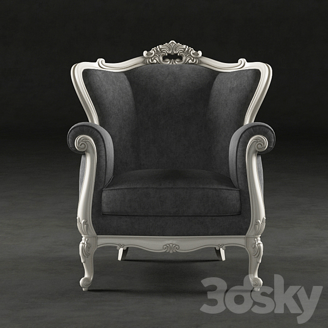 Cabiate Armchair 3DSMax File - thumbnail 2