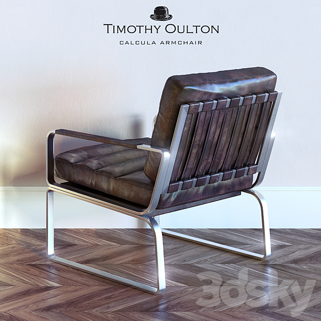 CALCULA ARMCHAIR. Timothy Oulton 3DSMax File - thumbnail 2