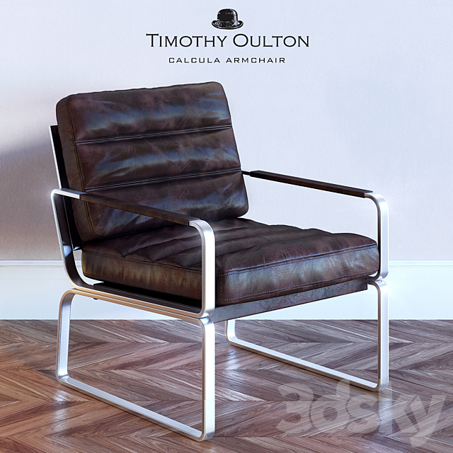 CALCULA ARMCHAIR. Timothy Oulton 3DSMax File - thumbnail 3