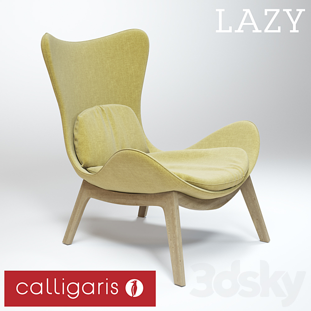 calligaris lazy 3ds Max - thumbnail 1