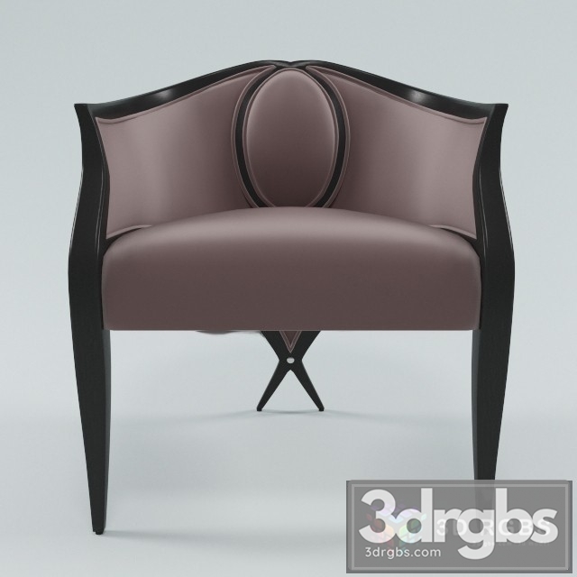 Cambre L Armchair 3dsmax Download - thumbnail 1