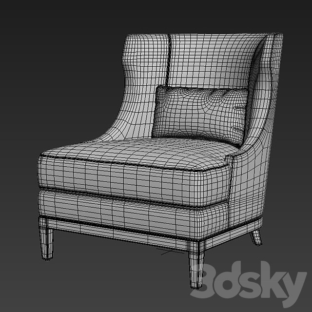 Cameron Collection – Jones Lounge 3DS Max Model - thumbnail 3