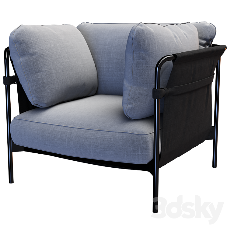 Can Armchair by Hay 3DS Max Model - thumbnail 1