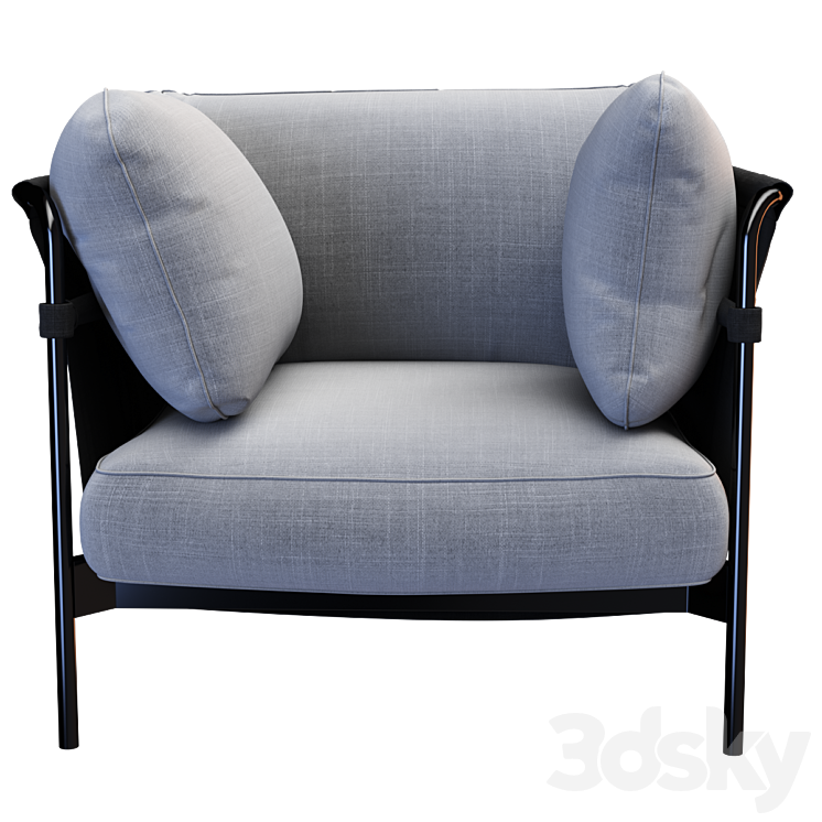 Can Armchair by Hay 3DS Max Model - thumbnail 2