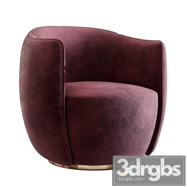 Capital Collection Audrey Armchair 3dsmax Download - thumbnail 1