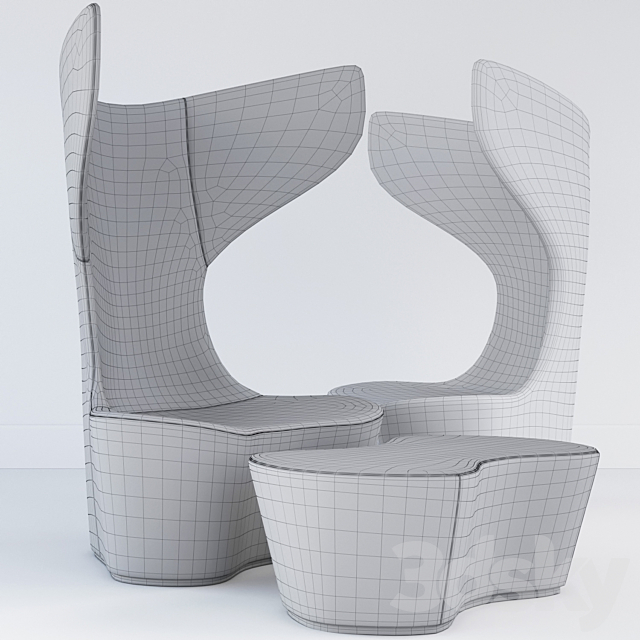 Cappellini Drum 3DSMax File - thumbnail 3