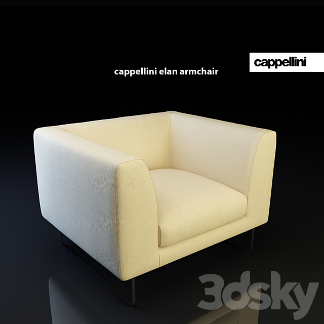 Cappellini Elan 3ds Max - thumbnail 1