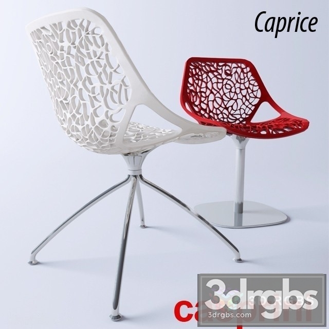 Caprice Armchair 3dsmax Download - thumbnail 1