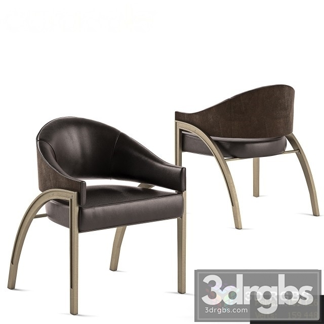 Caracole Architects Chair 3dsmax Download - thumbnail 1