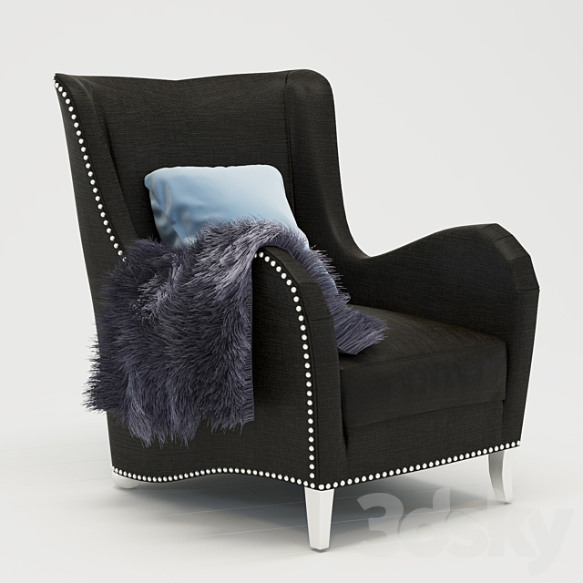 Caracole armchair – 01 3DSMax File - thumbnail 1