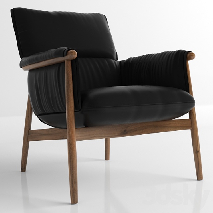 Carl Hansen Chair 3DS Max - thumbnail 1