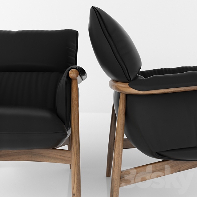 Carl Hansen Chair 3DSMax File - thumbnail 2