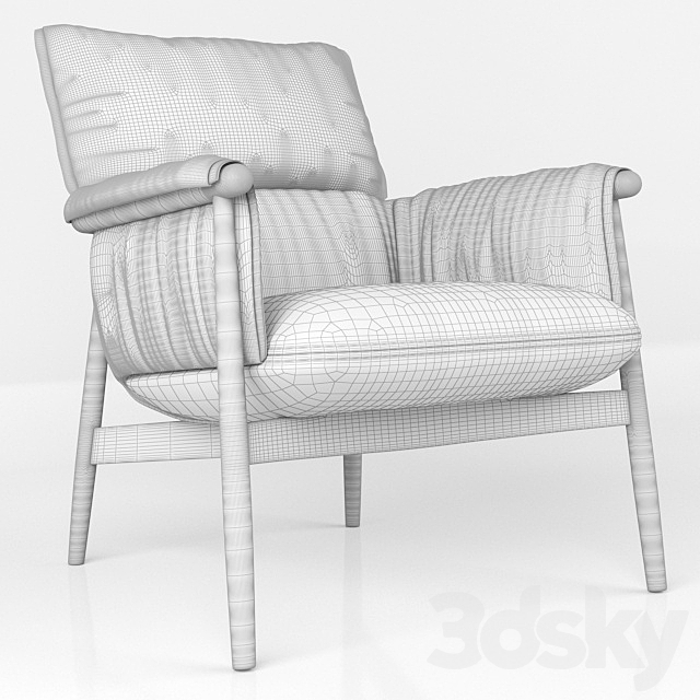 Carl Hansen Chair 3DSMax File - thumbnail 3